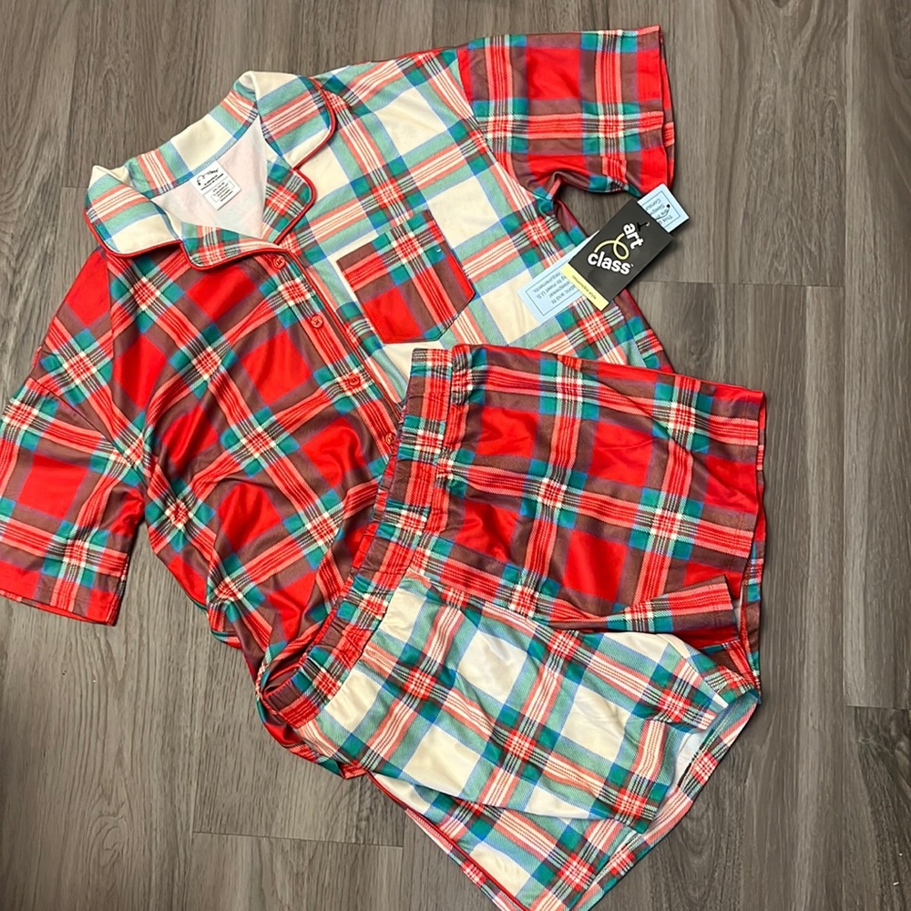 Christmas pajamas PJ set - NWT